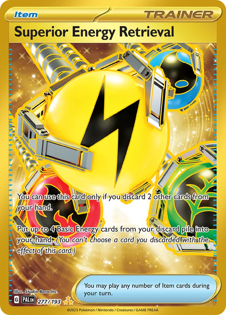Superior Energy Retrieval, Paldea Evolved 277/193