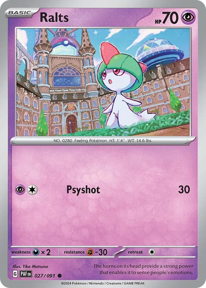 Ralts, Paldean Fates 027/091