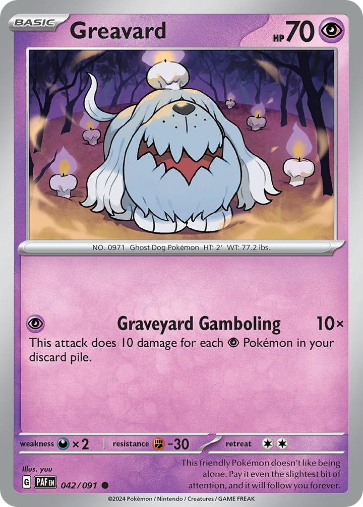 Greavard, Paldean Fates 042/091
