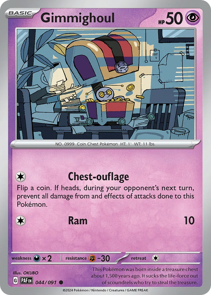 Gimmighoul, Paldean Fates 044/091