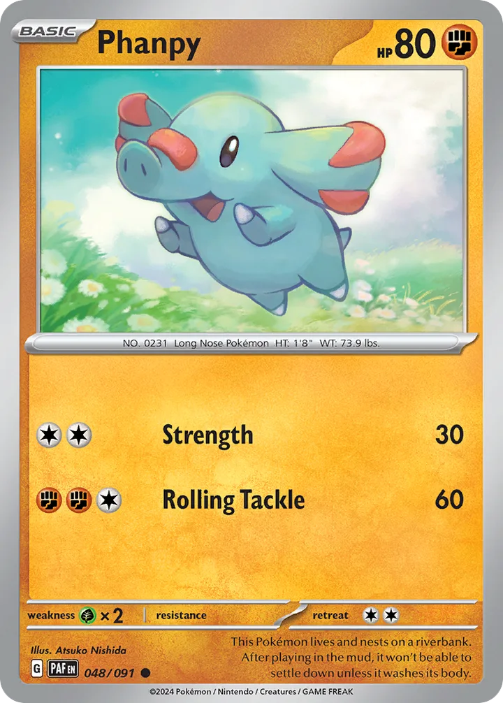 Phanpy, Paldean Fates 048/091