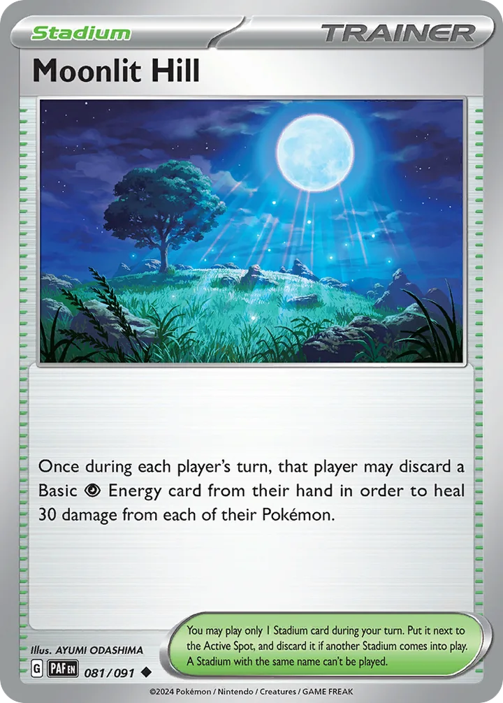 Moonlit Hill, Paldean Fates 081/091