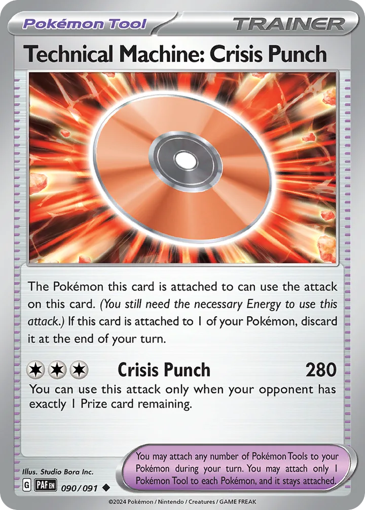 Technical Machine: Crisis Punch, Paldean Fates 090/091