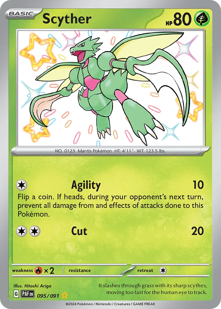 Scyther, Paldean Fates 095/091
