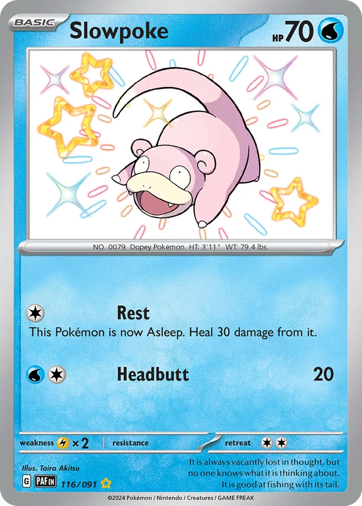 Slowpoke, Paldean Fates 116/091