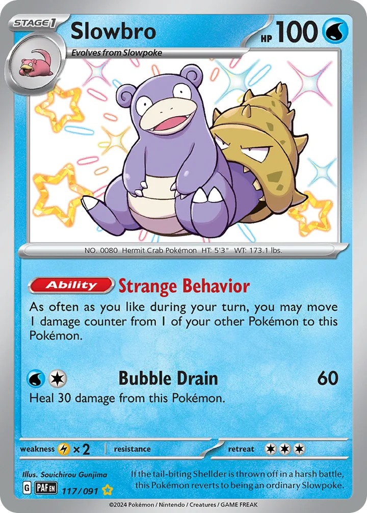 Slowbro, Paldean Fates 117/091