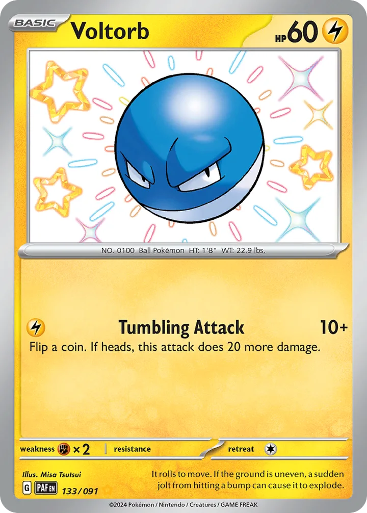 Voltorb, Paldean Fates 133/091