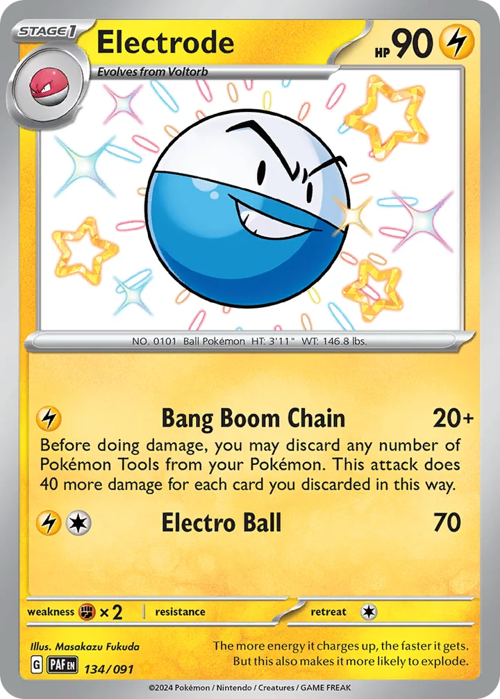 Electrode, Paldean Fates 134/091