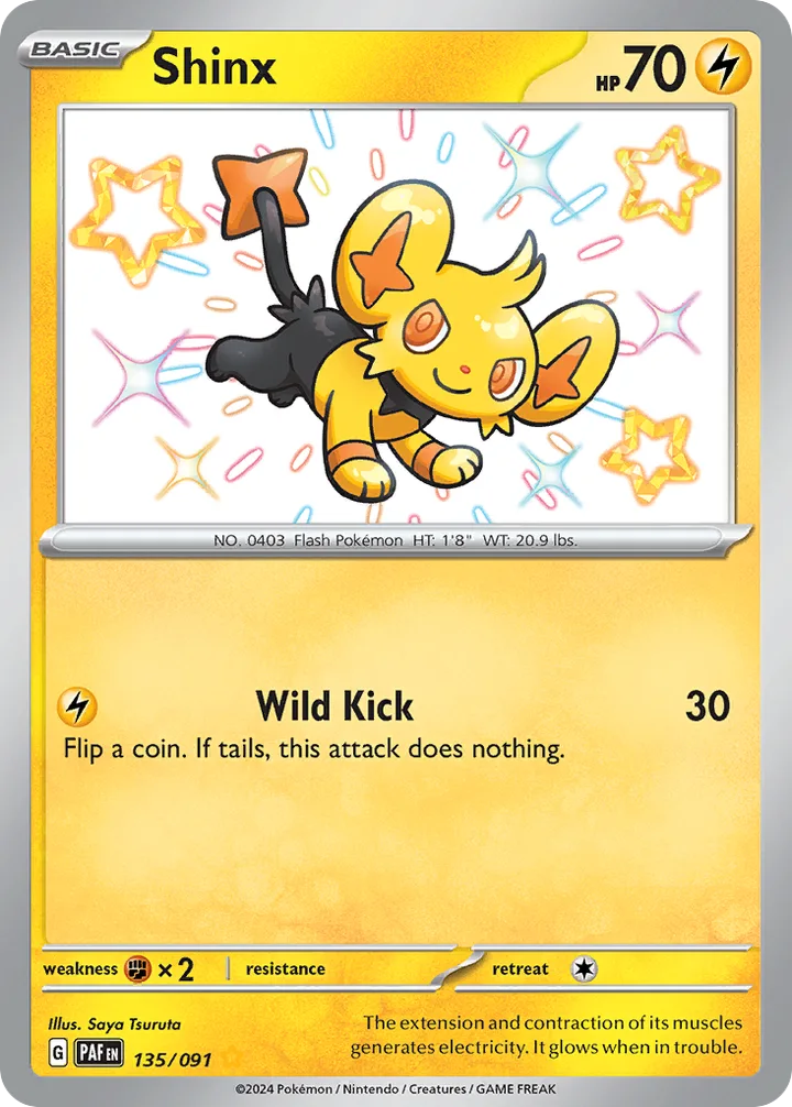 Shinx, Paldean Fates 135/091