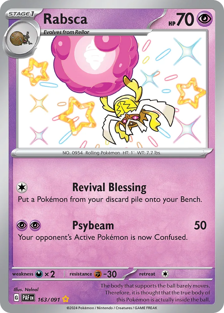 Rabsca, Paldean Fates 163/091