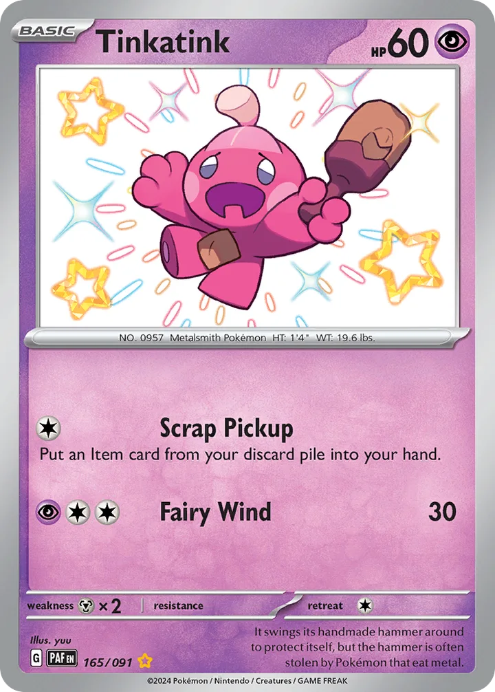 Tinkatink, Paldean Fates 165/091