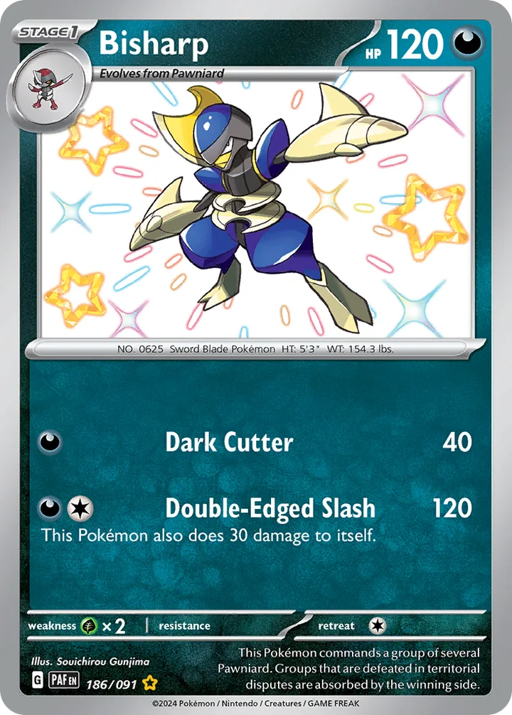 Bisharp, Paldean Fates 186/091