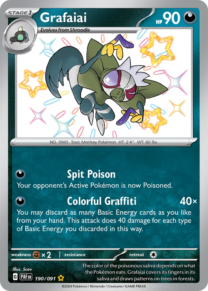 Grafaiai, Paldean Fates 190/091