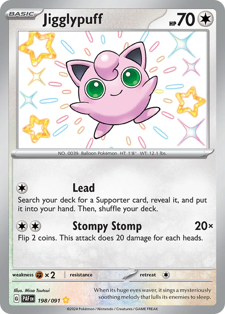 Jigglypuff, Paldean Fates 198/091