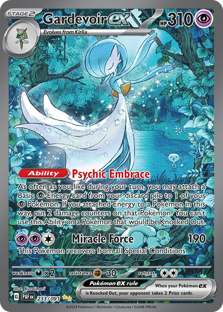Gardevoir ex, Paldean Fates 233/091
