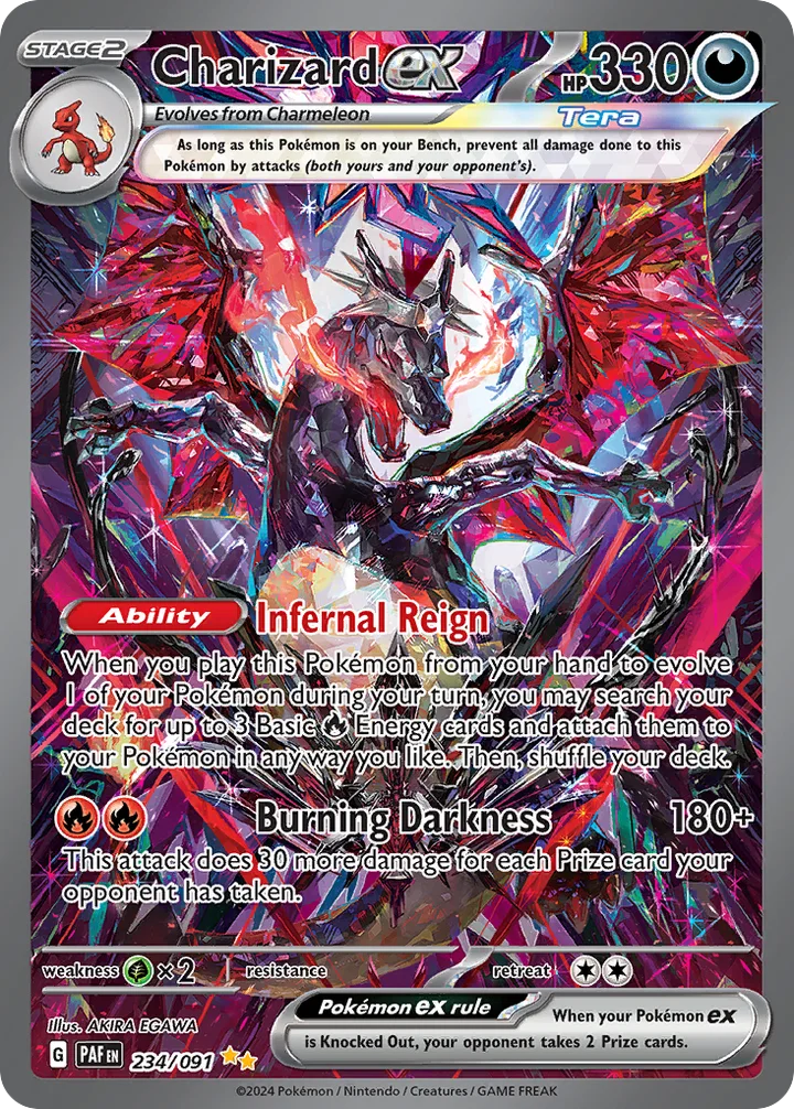 Charizard ex, Paldean Fates 234/091