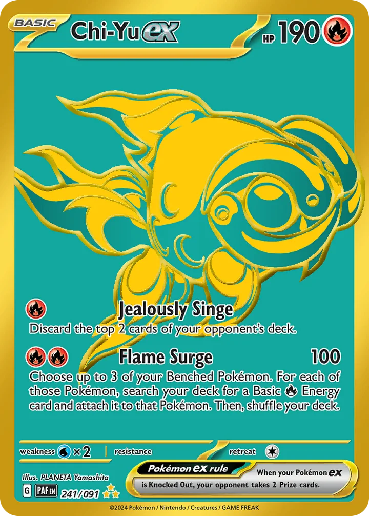 Chi-Yu ex, Paldean Fates 241/091