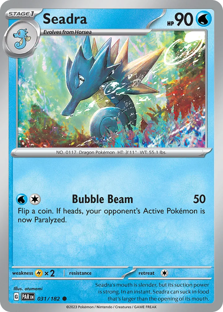 Seadra, Paradox Rift 031/182