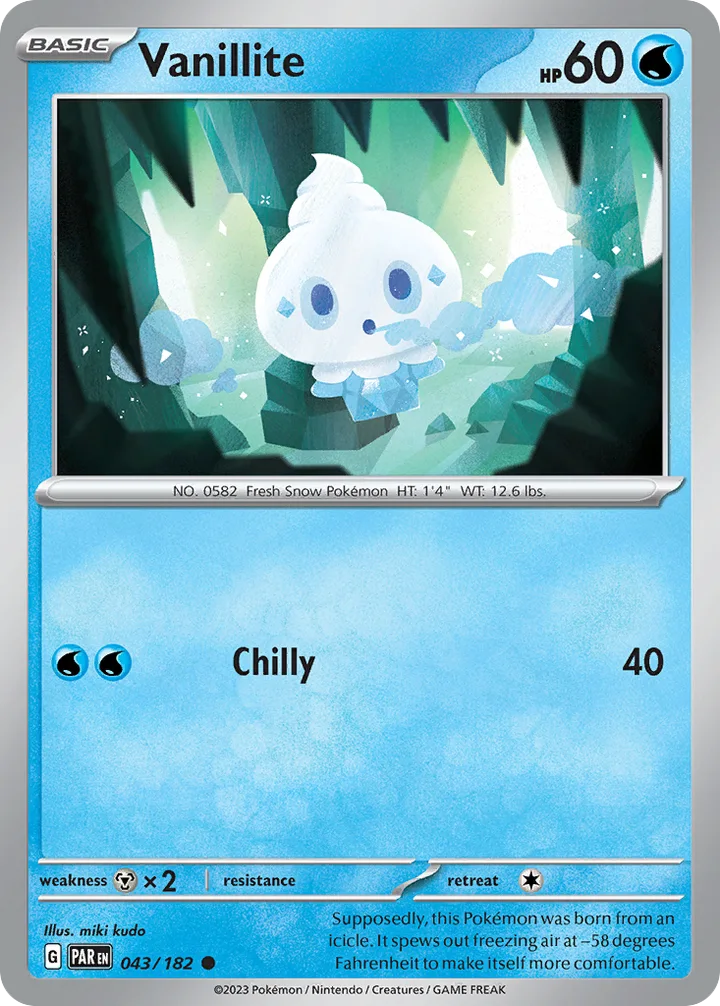 Vanillite, Paradox Rift 043/182