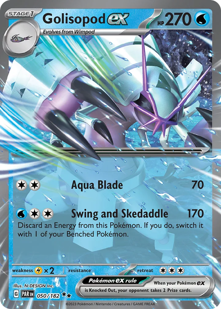 Golisopod ex, Paradox Rift 050/182