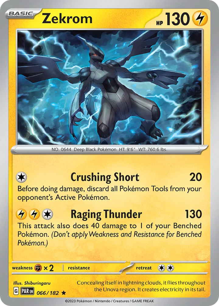 Zekrom, Paradox Rift 066/182