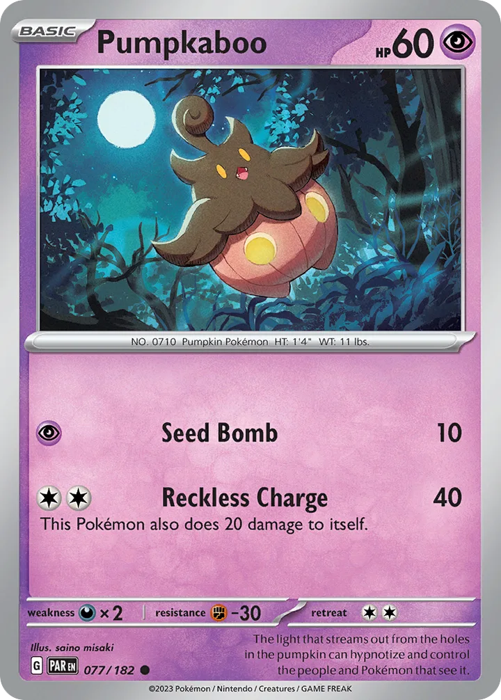 Pumpkaboo, Paradox Rift 077/182