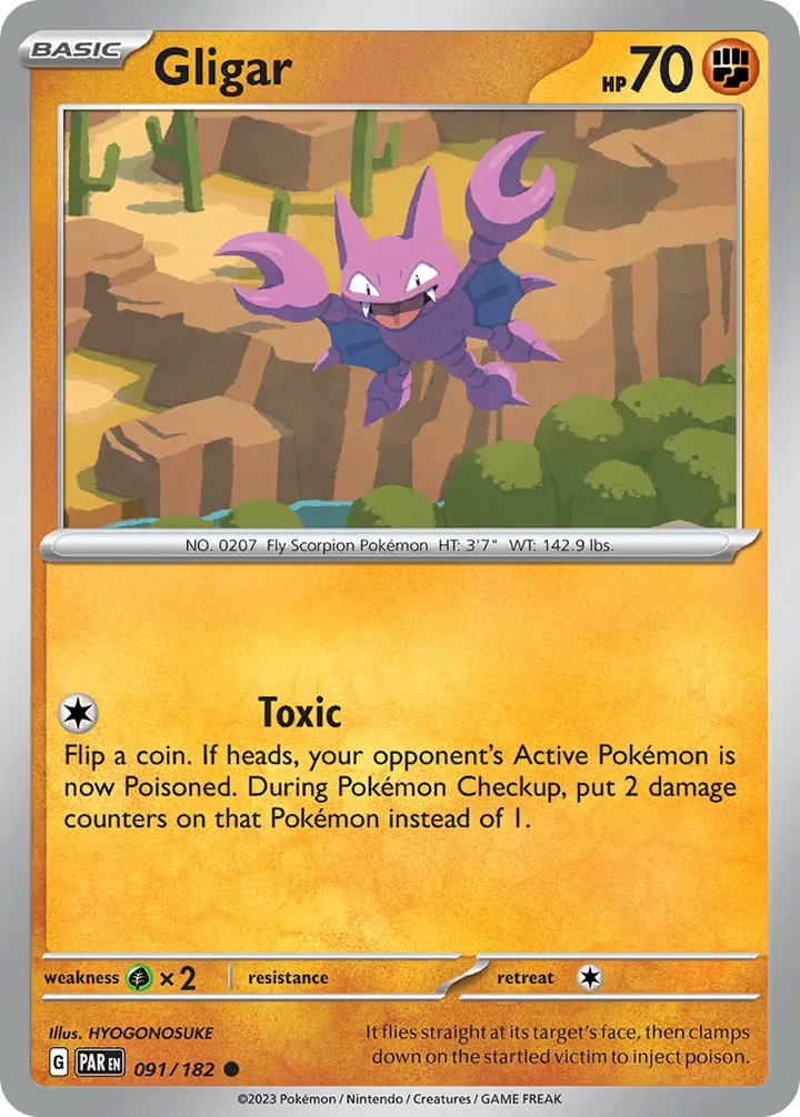 Gligar, Paradox Rift 091/182
