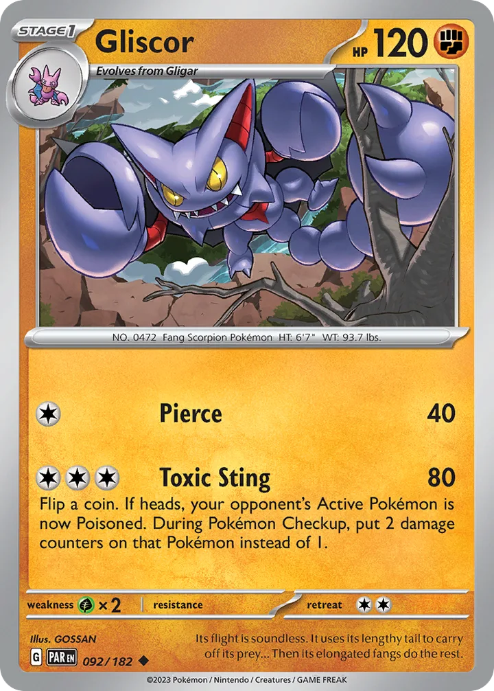 Gliscor, Paradox Rift 092/182