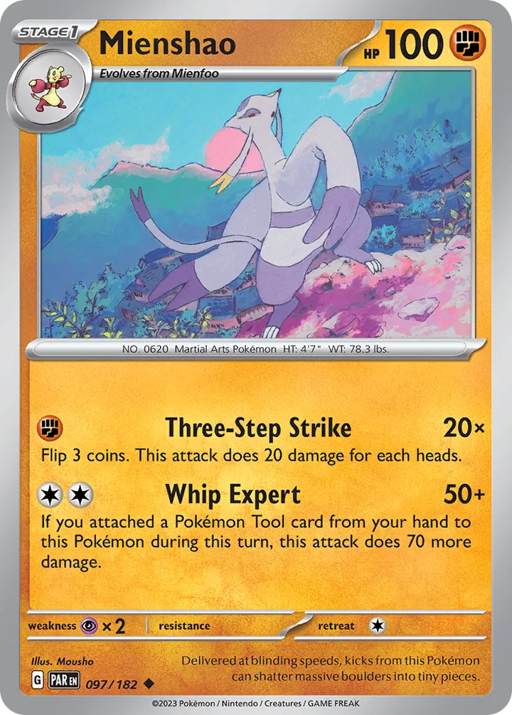 Mienshao, Paradox Rift 097/182