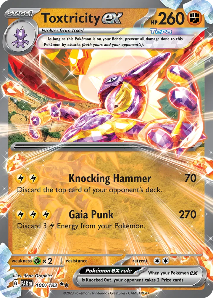 Toxtricity ex, Paradox Rift 100/182