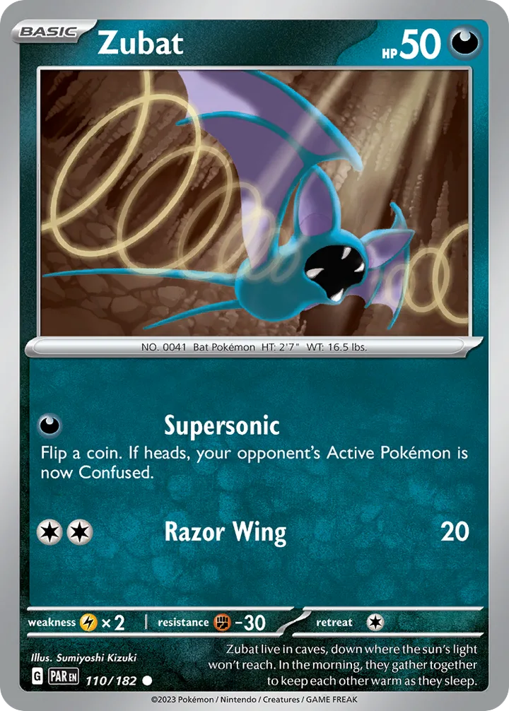 Zubat, Paradox Rift 110/182