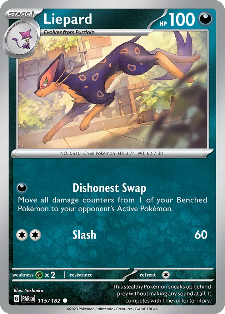 Liepard, Paradox Rift 115/182