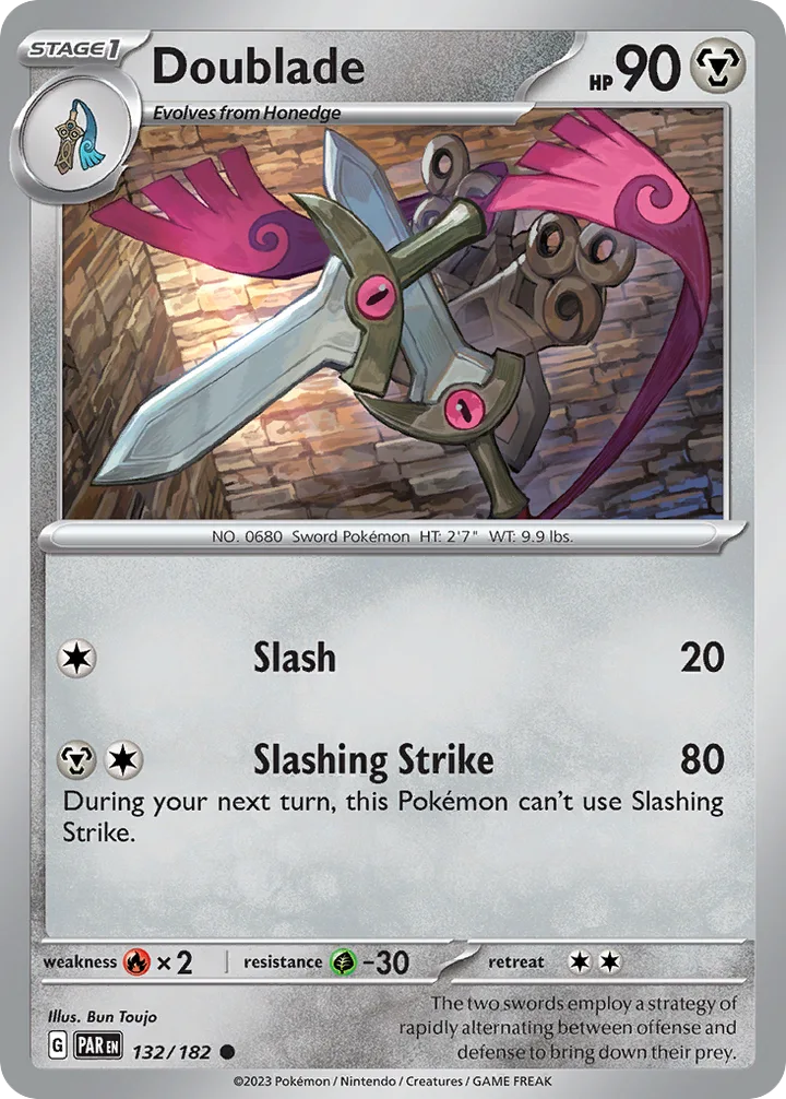 Doublade, Paradox Rift 132/182