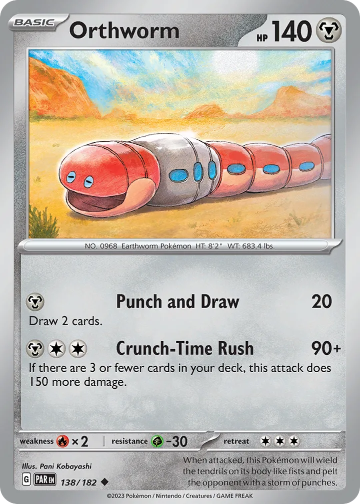 Orthworm, Paradox Rift 138/182