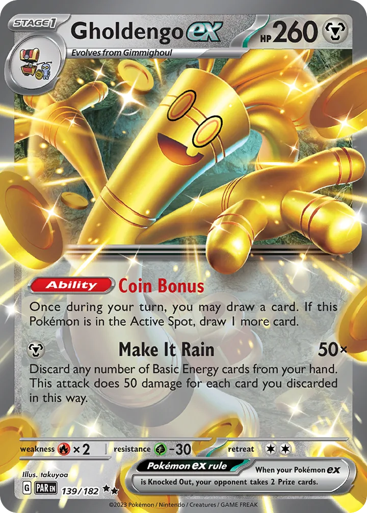 Gholdengo ex, Paradox Rift 139/182