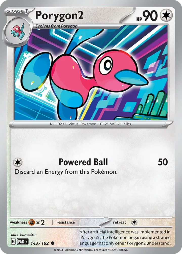 Porygon2, Paradox Rift 143/182