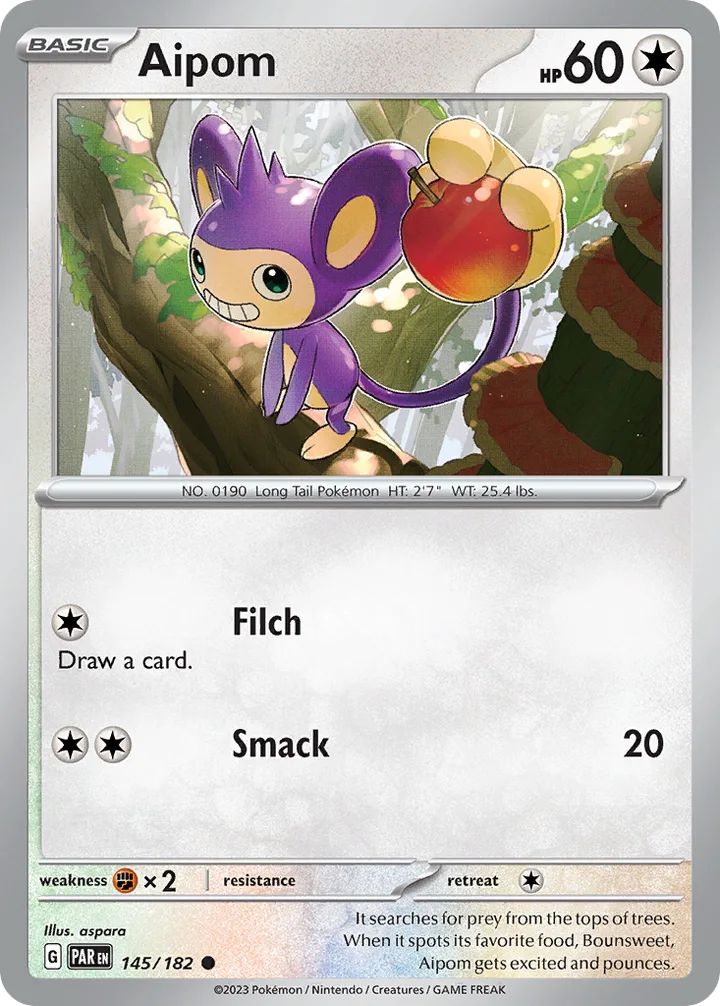 Aipom, Paradox Rift 145/182