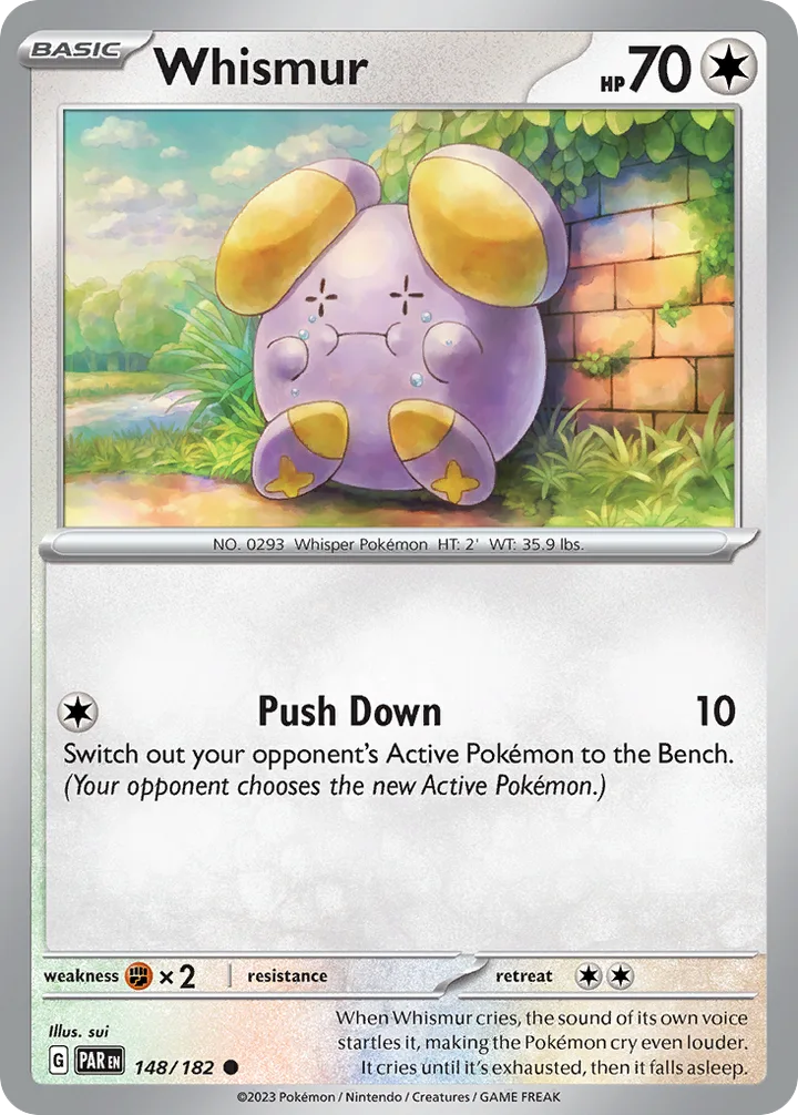 Whismur, Paradox Rift 148/182