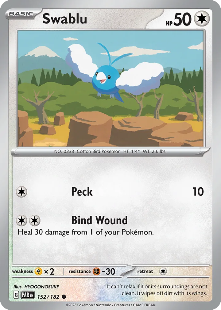 Swablu, Paradox Rift 152/182