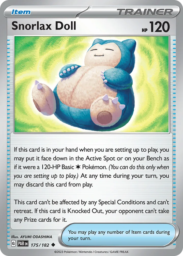 Snorlax Doll, Paradox Rift 175/182