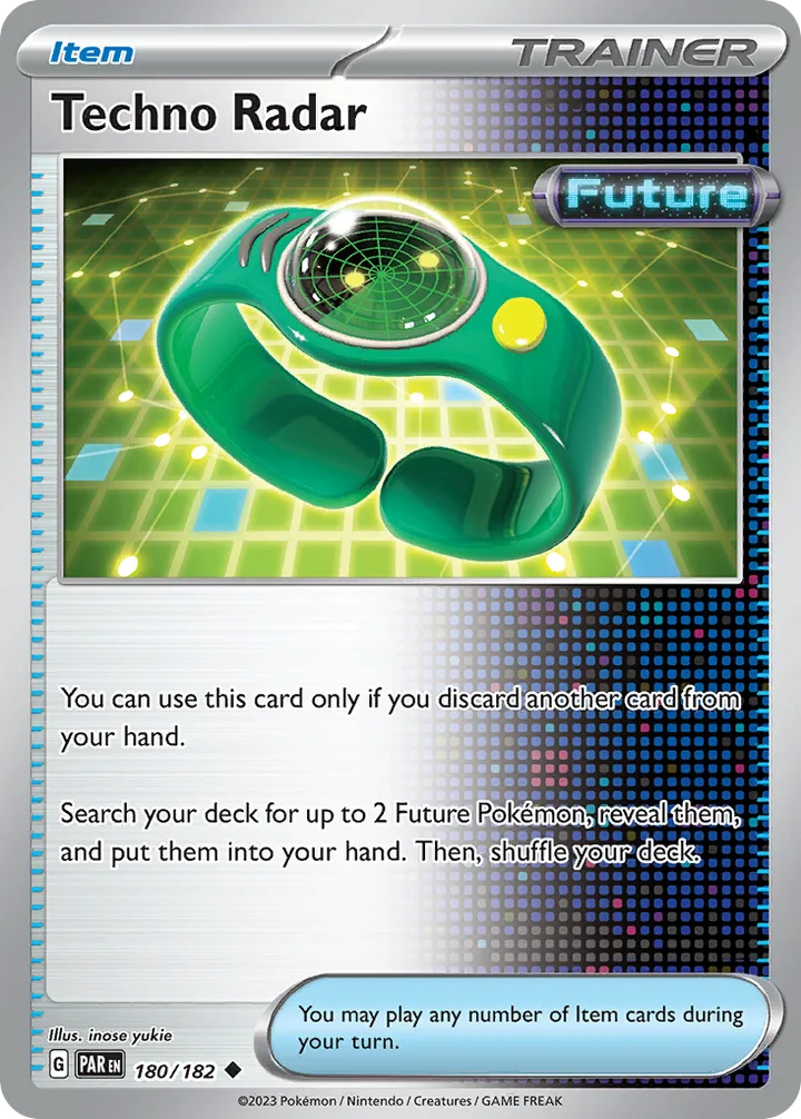Techno Radar, Paradox Rift 180/182