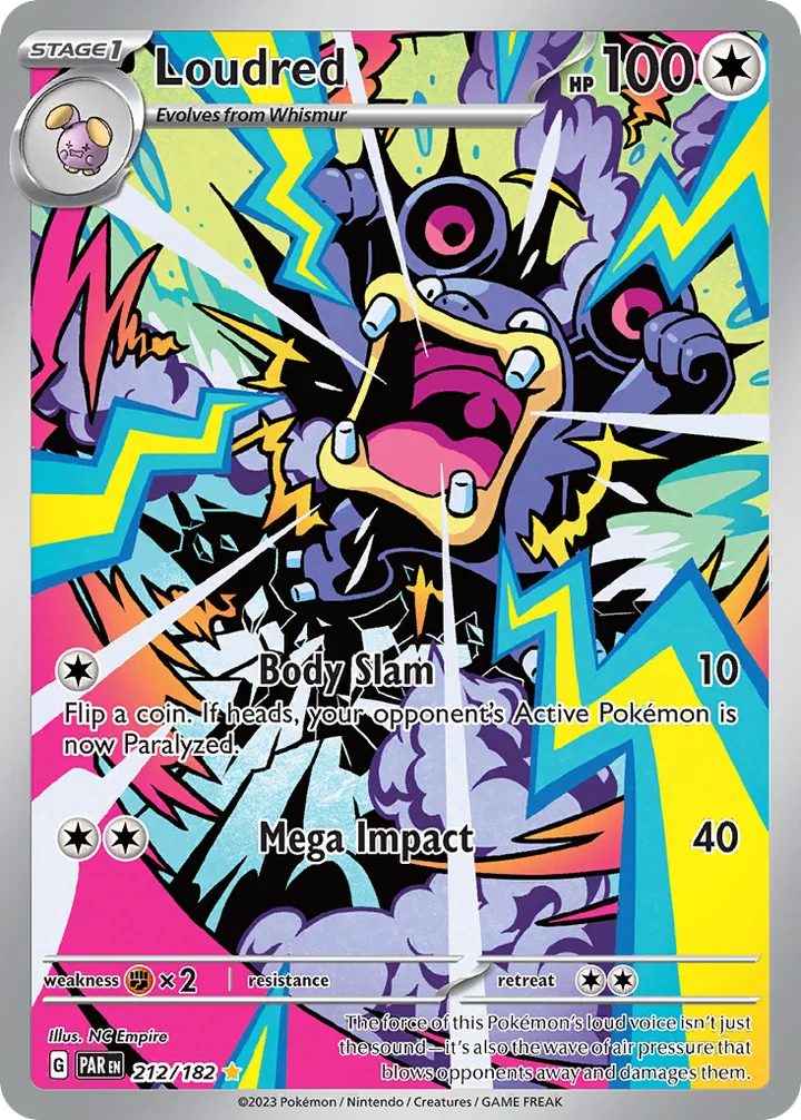 Loudred, Paradox Rift 212/182