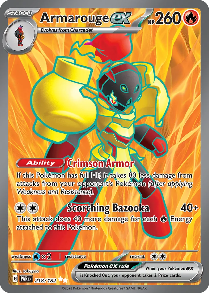 Armarouge ex, Paradox Rift 218/182