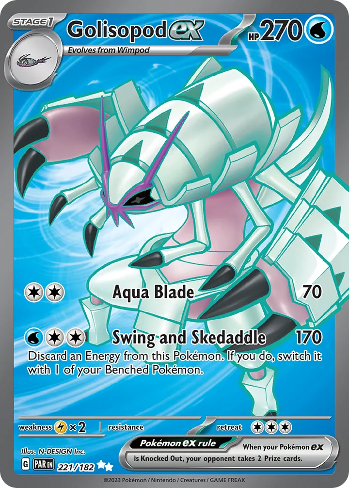 Golisopod ex, Paradox Rift 221/182