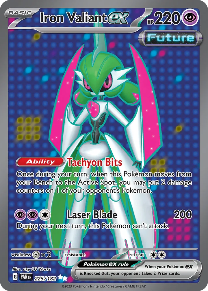 Iron Valiant ex, Paradox Rift 225/182