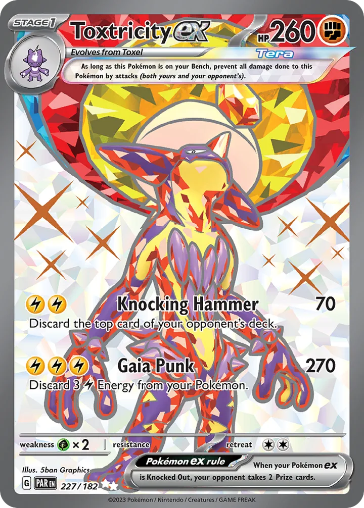 Toxtricity ex, Paradox Rift 227/182