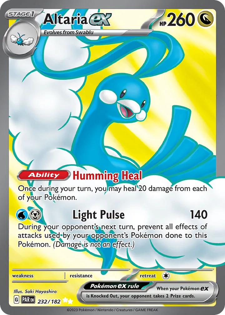 Altaria ex, Paradox Rift 232/182