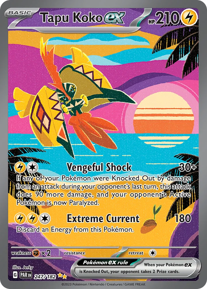 Tapu Koko ex, Paradox Rift 247/182