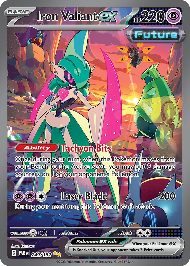 Iron Valiant ex, Paradox Rift 249/182