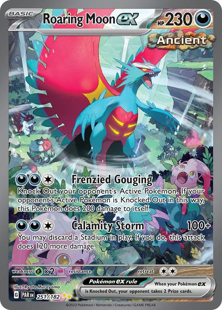 Roaring Moon ex, Paradox Rift 251/182